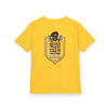 Patriotic Kids Heavy Cotton Tee - 'America Never Waver' USA Graphic Tee - Never Waver