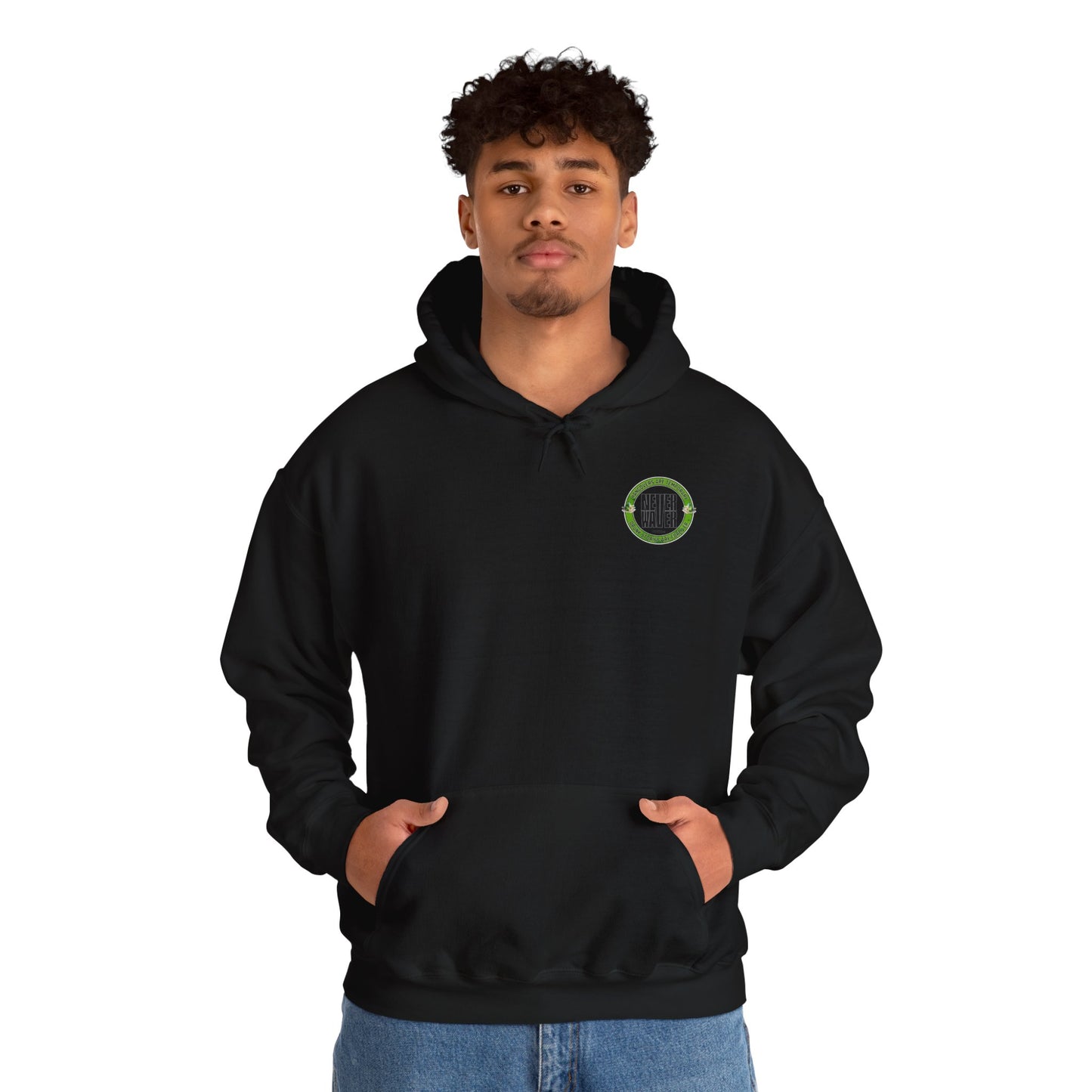 Unisex Heavy Blend™ Hooded Sweatshirt - 'Never Waver Hangovers Are Temporary Drunk Stories Are Forever - Never Waver