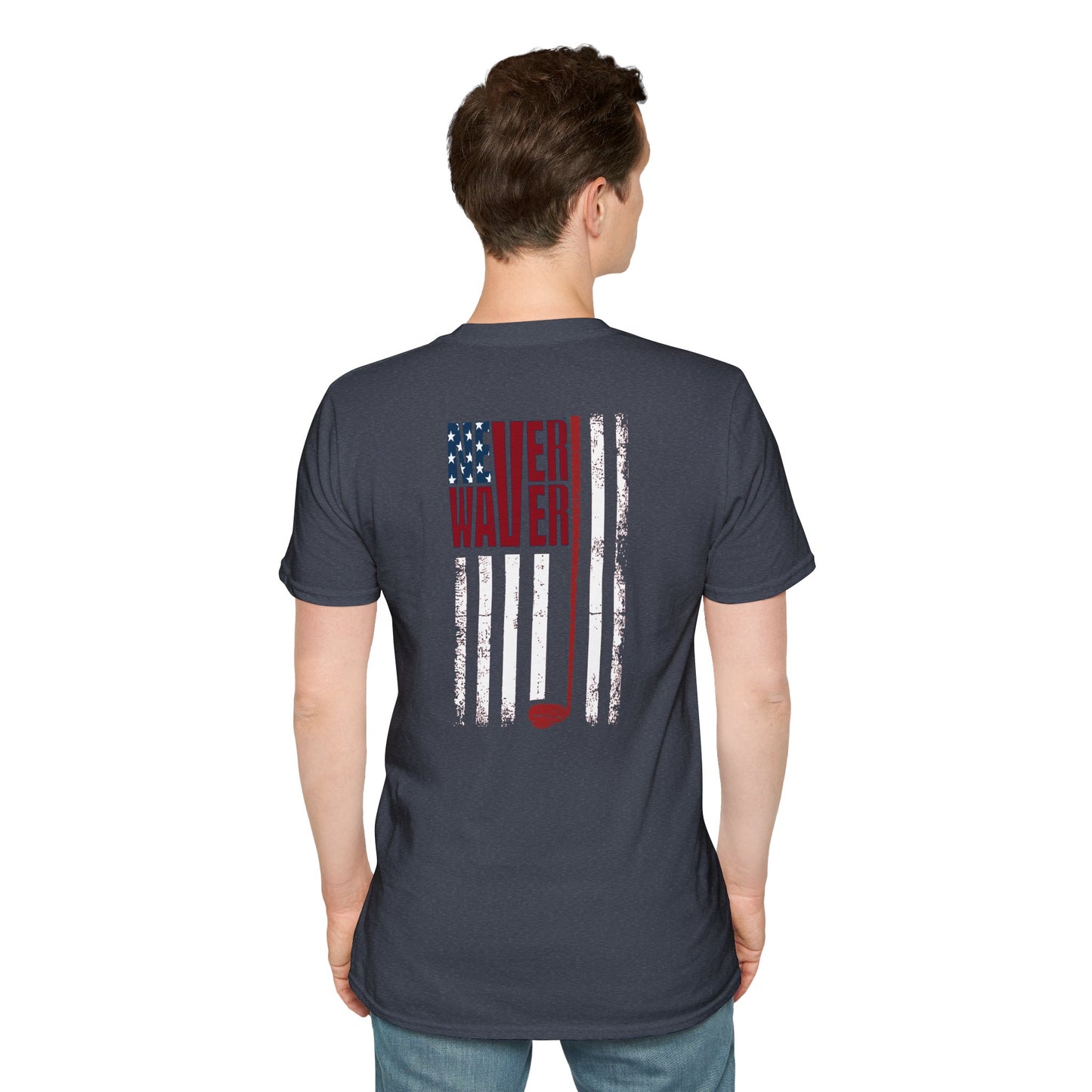 Never Waver Golf Unisex Soft style T-Shirt - Never Waver