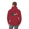 Unisex Heavy Blend™ Hooded Sweatshirt - "Never Waver I'll Bring The Trouble" Inspirational Hoodie - Never Waver