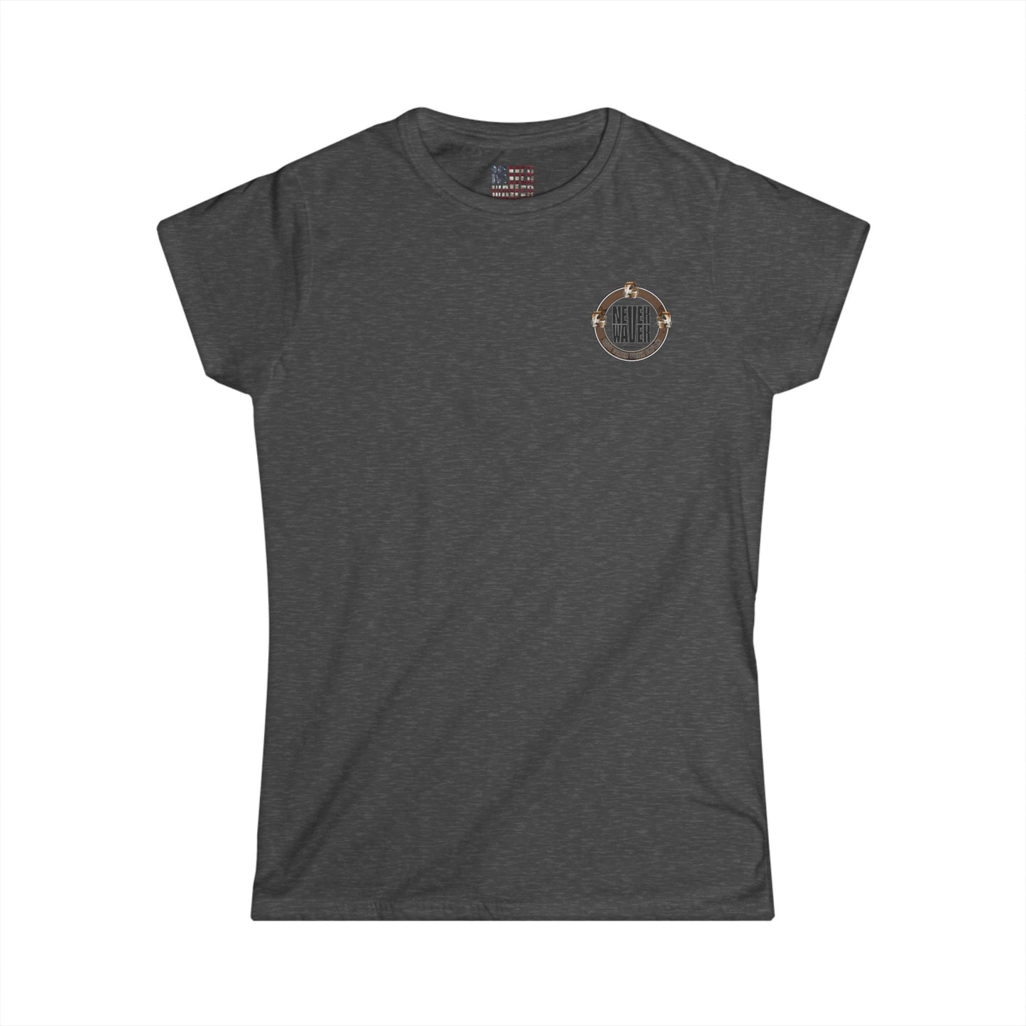Never Waver Save Water Drink Coffee Women's Soft Style Tee - - Never Waver