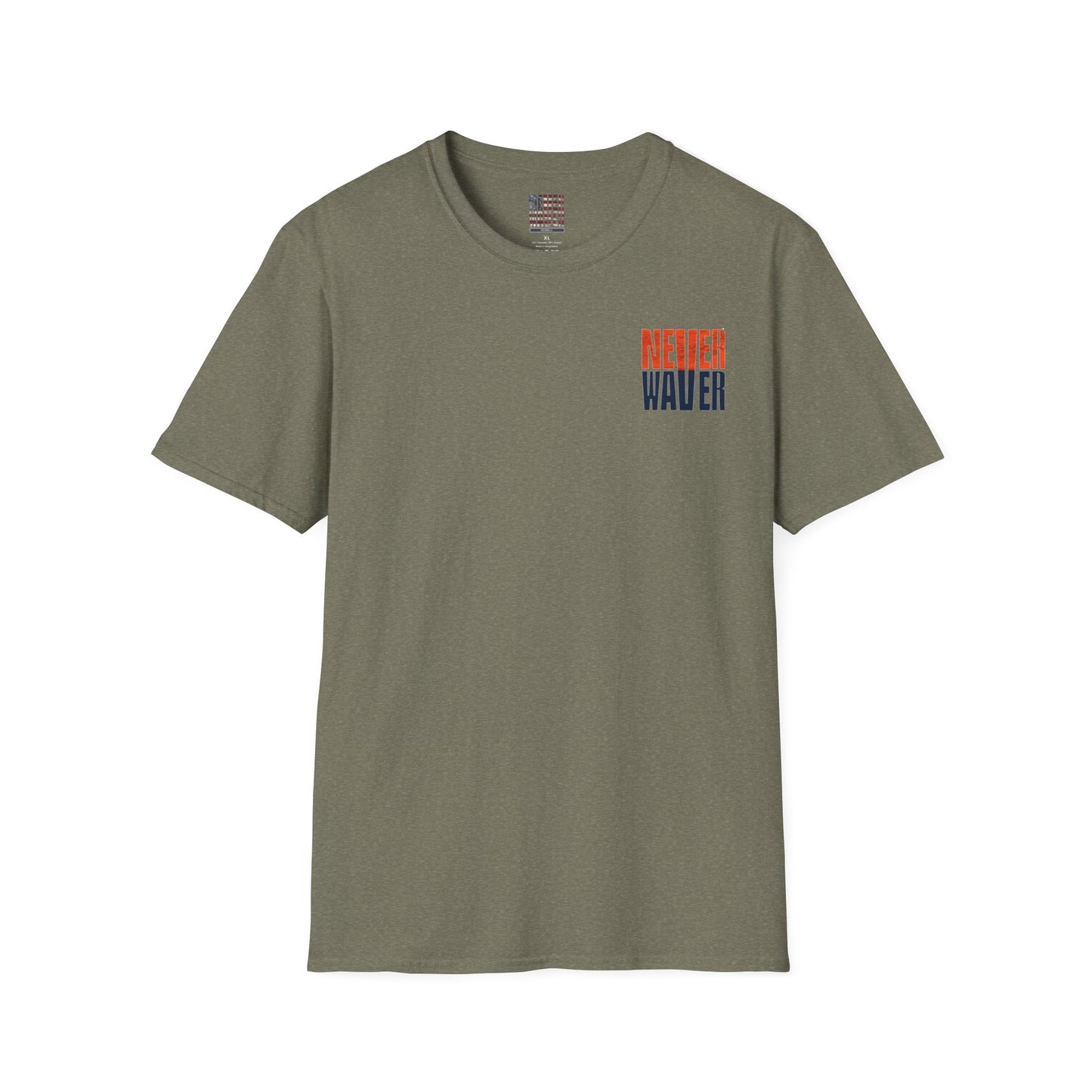Denver Fans Never Waver Unisex Softstyle T-Shirt - Never Waver