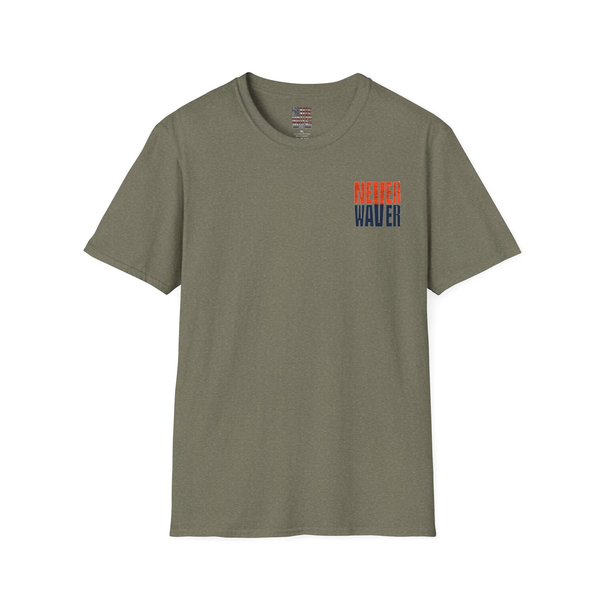 Denver Fans Never Waver Unisex Softstyle T-Shirt - Never Waver