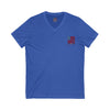 Never Waver Like This Mom V-Neck Tee for Moms - Patriotic Short Sleeve Shirt - Never Waver