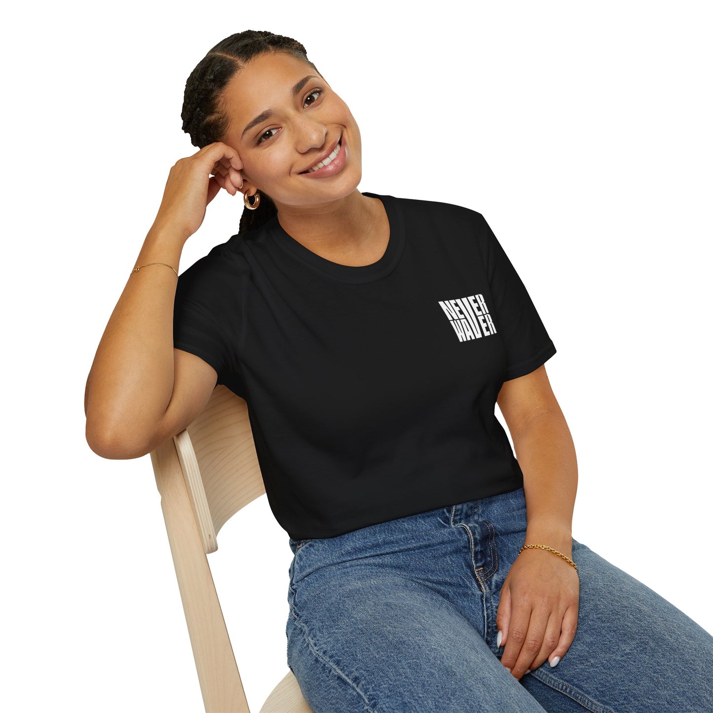 Never Waver Best mom Ever Unisex Softstyle T-Shirt - Never Waver