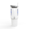 Blue Back The Blue Insulated Travel Mug Support - Never Waver