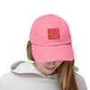 Distressed Cap - Never Waver Statement Hat for Everyday Style