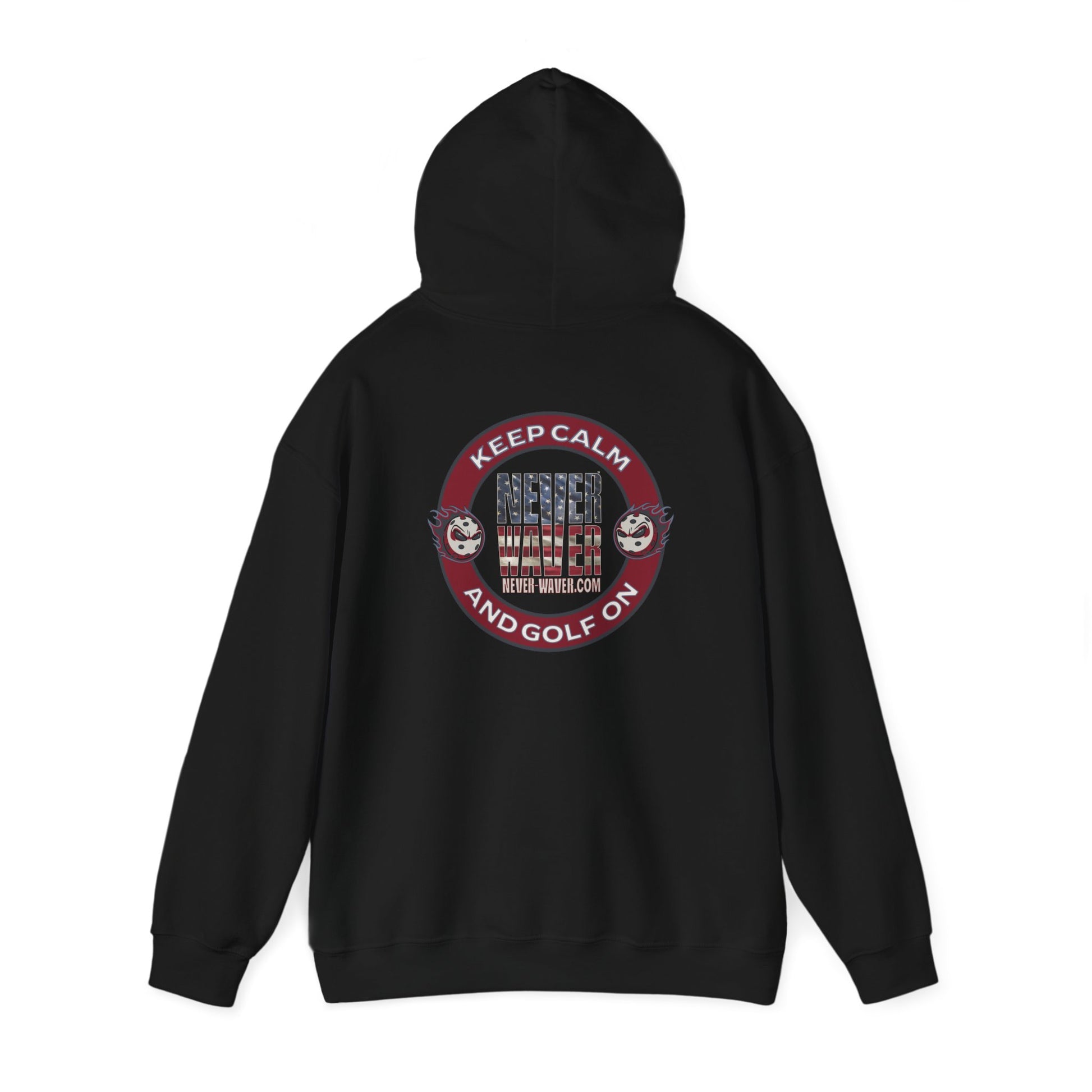 Never Waver Golf Hoodie - Unisex Heavy Blend™ Sweatshirt - Never Waver