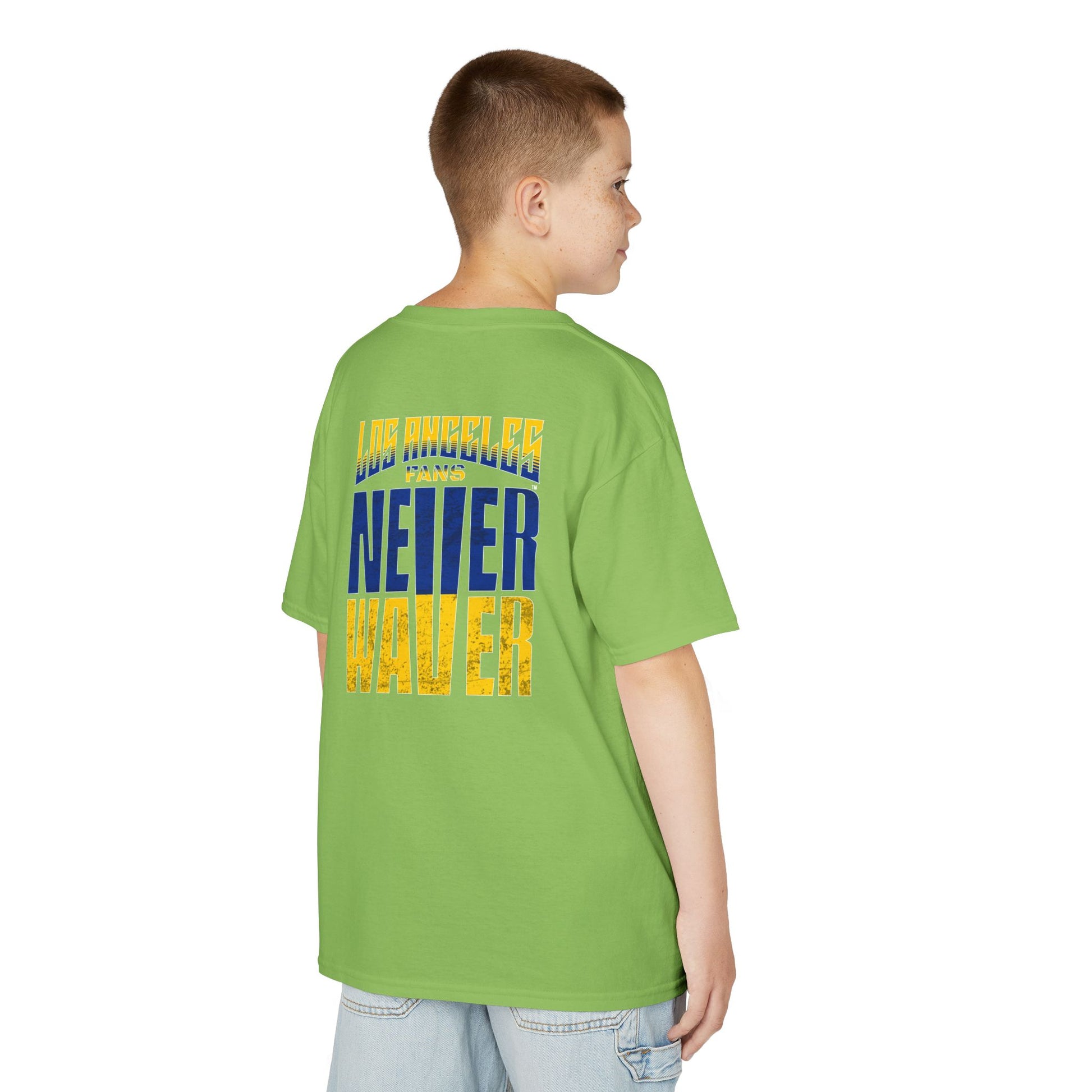Los Angeles  Fans Never Waver Kids Heavy Cotton™ Tee - Never Waver