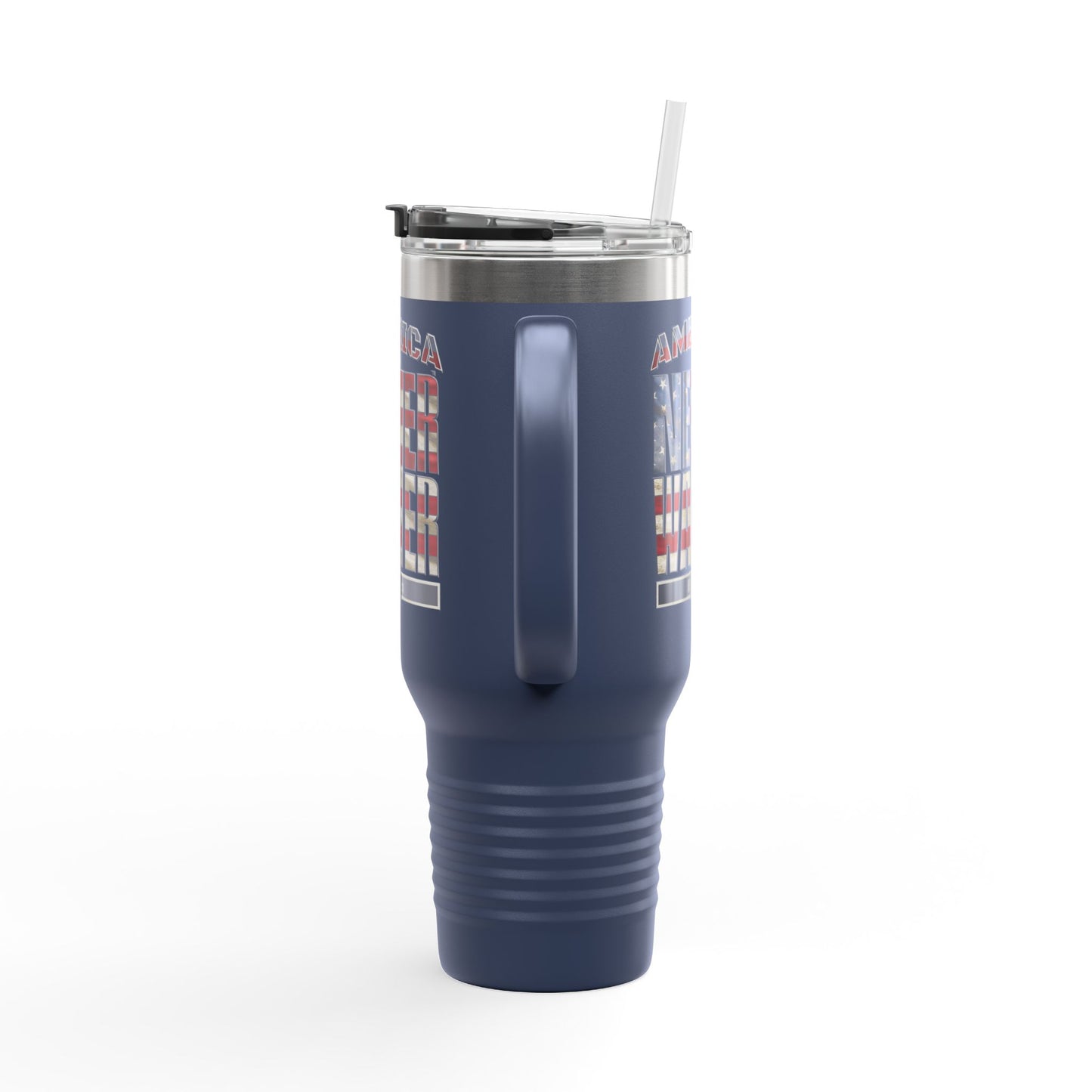 America Never Waver Insulated Travel Mug, 40oz - Never Waver
