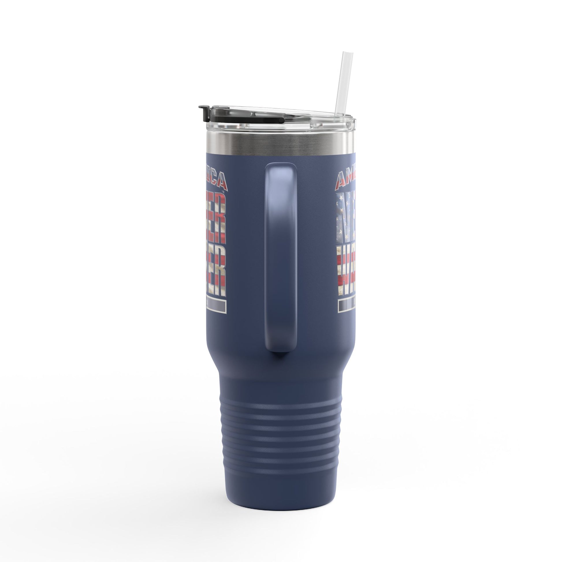 America Never Waver Insulated Travel Mug, 40oz - Never Waver