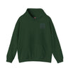 New York Fans Never Waver W Leopard Football Unisex Heavy Blend™ Hooded Sweatshirt - Never Waver