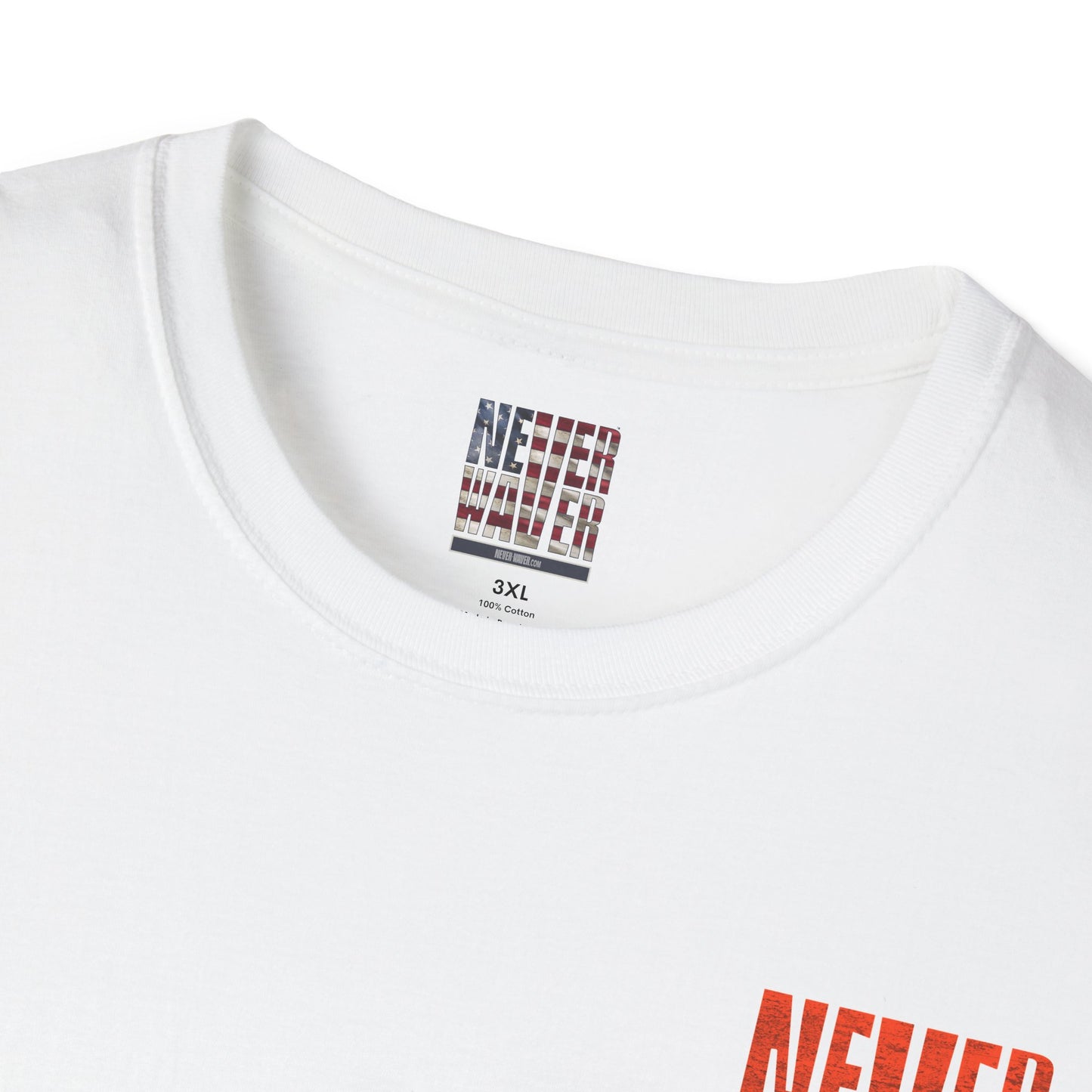 Denver Fans Never Waver Unisex Softstyle T-Shirt - Never Waver