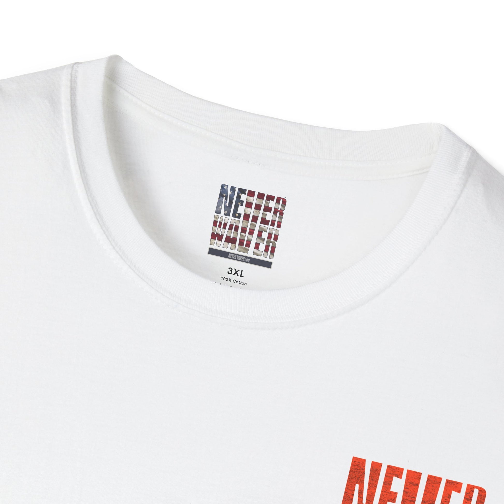 Denver Fans Never Waver Unisex Softstyle T-Shirt - Never Waver