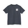 Kids Golf Tee -Never Waver” Jesus a bold, eye-catching design that reflects a steadfast faith and confidence in Christ. - Never Waver