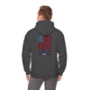 Unisex Heavy Blend™ Hooded Sweatshirt - Never Waver Crew with  American Flag Design - Never Waver