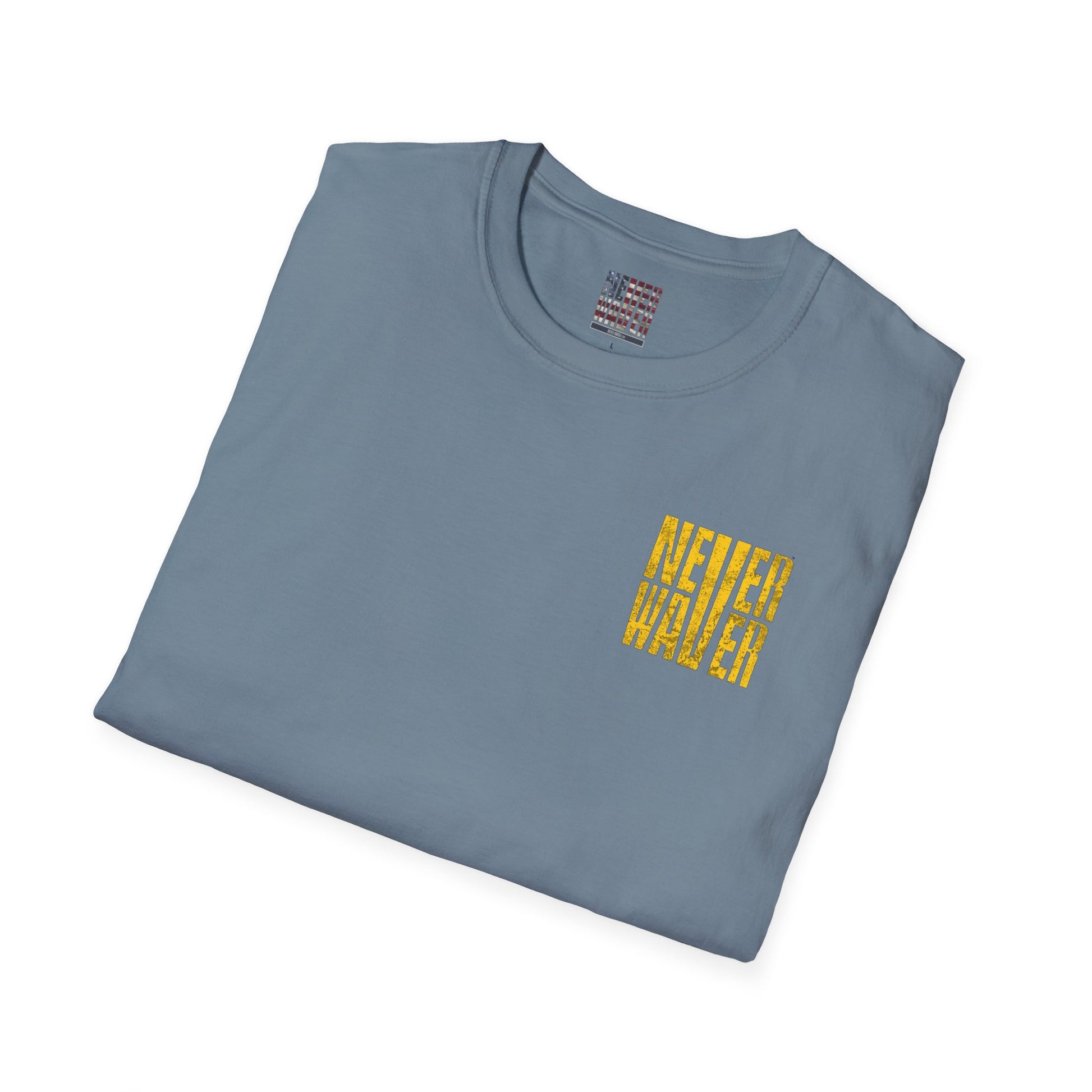Los Angeles Fans Never Waver Unisex Softstyle T-Shirt - Never Waver