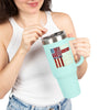 Never Waver Husband Daddy Protector Hero Insulated Travel Mug, 40oz - Never Waver