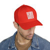 Never Water Structured Cap - Stylish Embroidered Baseball Hat
