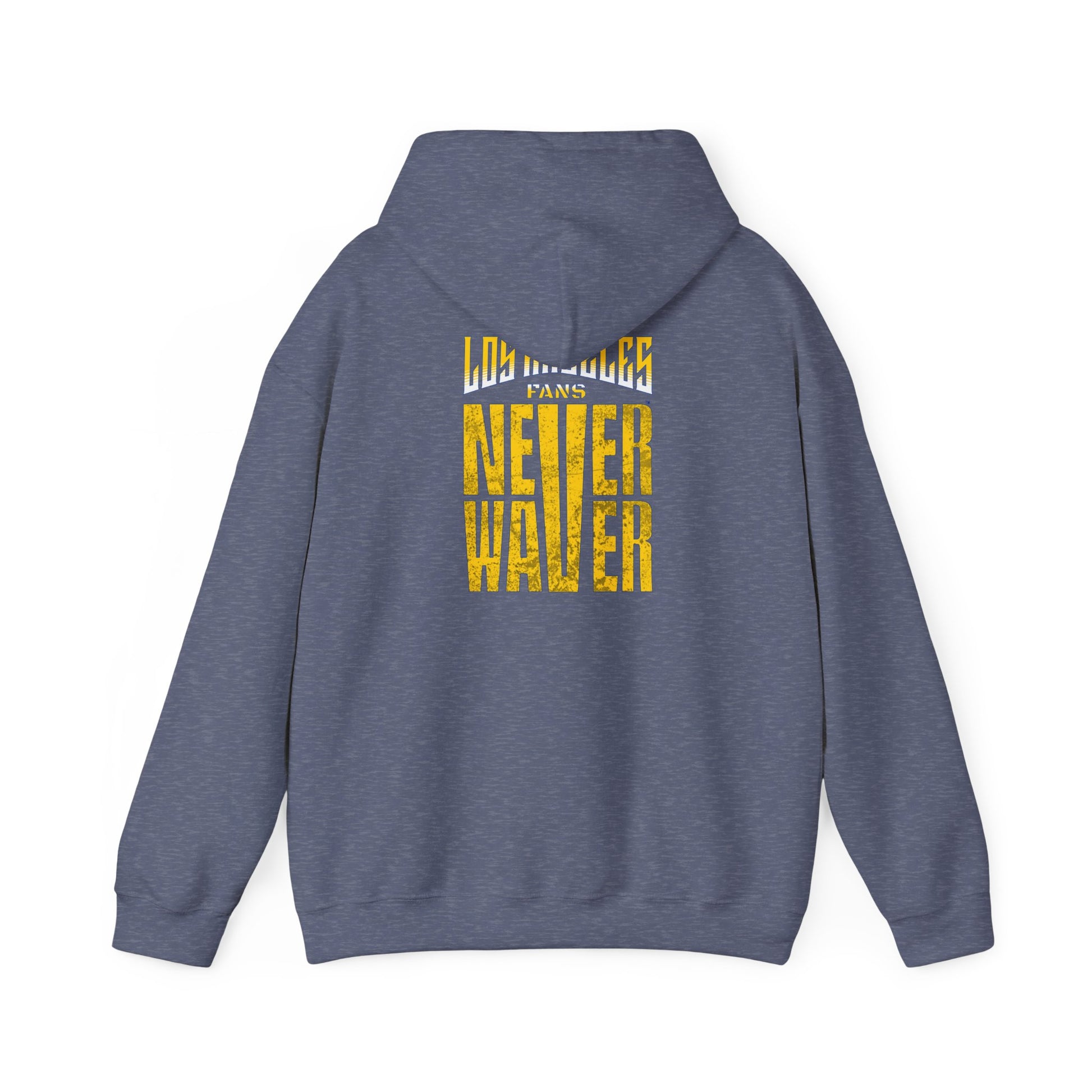 Unisex Heavy Blend™ Hooded Sweatshirt - "Los Angeles Fans Never Waver" Inspirational Hoodie - Never Waver
