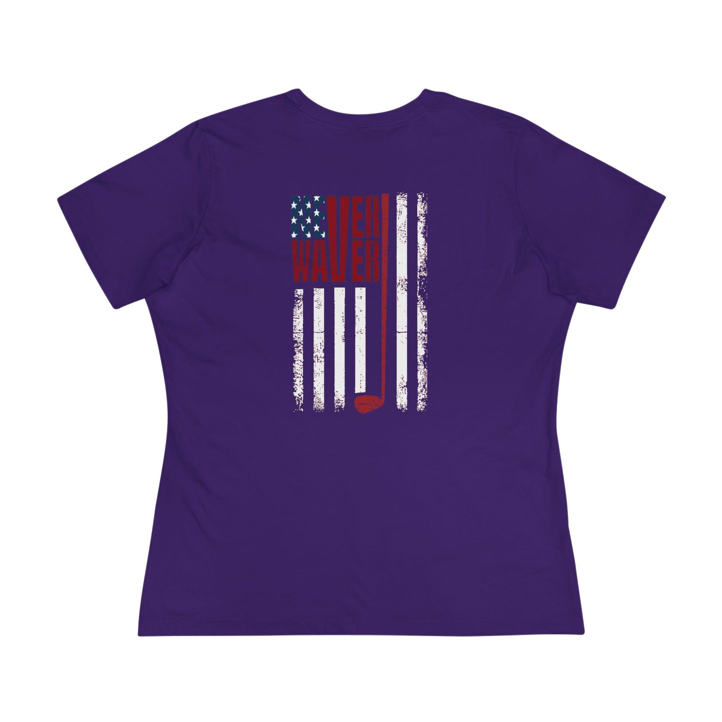 Never Waver Golf Women's Cotton Tee - Never Waver