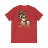 Never Waver Oh Honey I am that Mom V-Neck Tee for Moms - Patriotic Short Sleeve Shirt - Never Waver