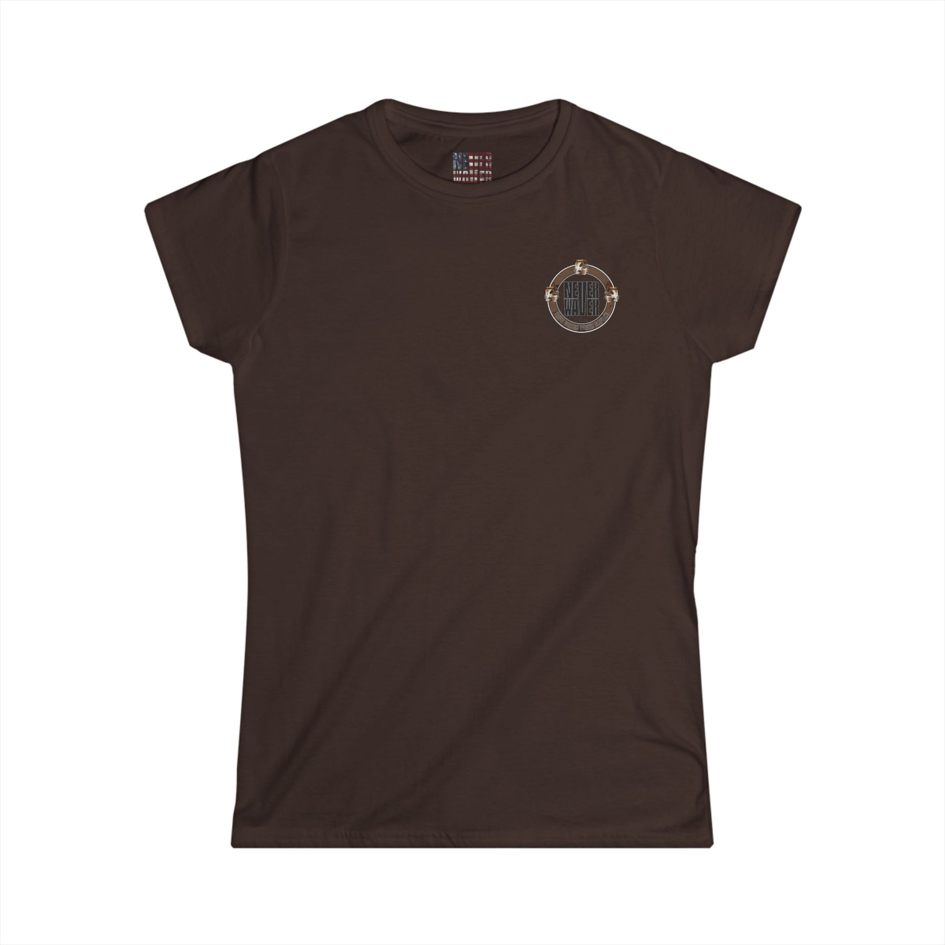 Never Waver Save Water Drink Coffee Women's Soft Style Tee - - Never Waver
