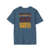 Washington Fans Never Waver Unisex Softstyle T-Shirt - Never Waver