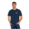 Never Waver Unisex Garment-Dyed T-Shirt - Patriotic Graphic Tee - Never Waver