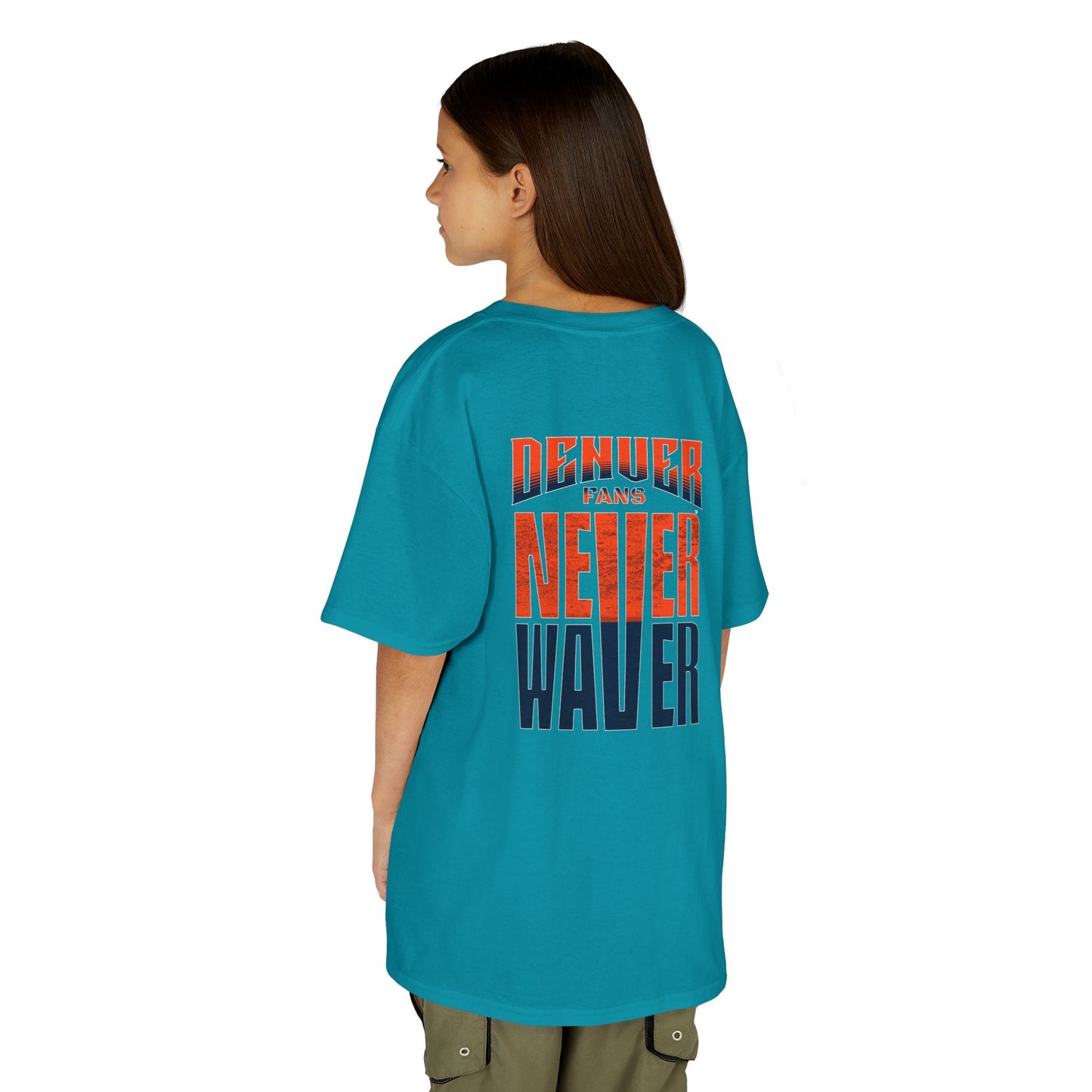Denver Fans Never Waver Kids Heavy Cotton™ Tee - Never Waver