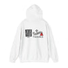Unisex Heavy Blend™ Hooded Sweatshirt - "Never Waver I'll Bring The Trouble" Inspirational Hoodie - Never Waver