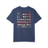 Never Waver Unisex Garment-Dyed T-Shirt - Patriotic Graphic Tee - Never Waver