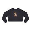 Never Waver Oh Honey I am that Mom Women's Cropped Fleece Pullover - Never Waver