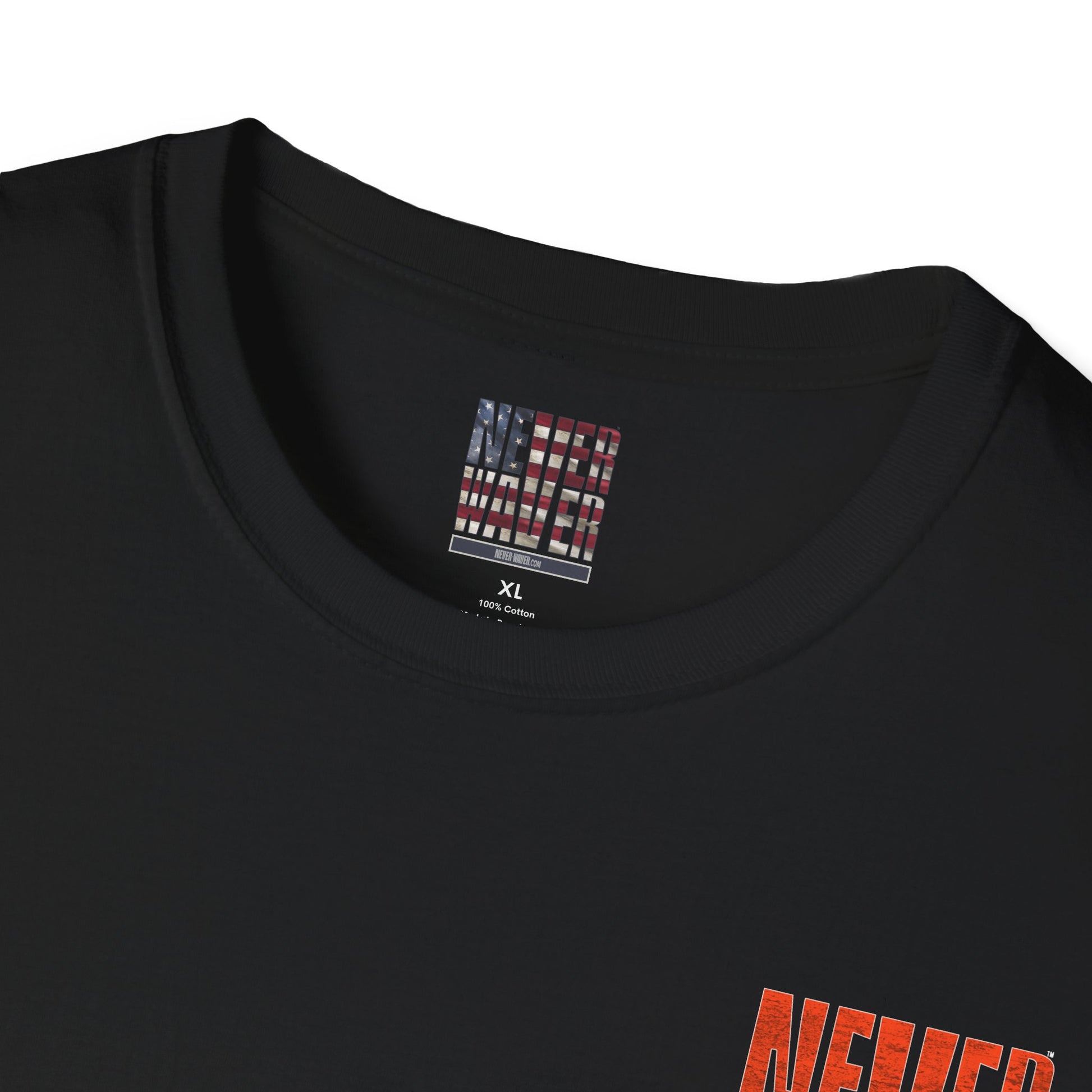 Denver Fans Never Waver Unisex Softstyle T-Shirt - Never Waver
