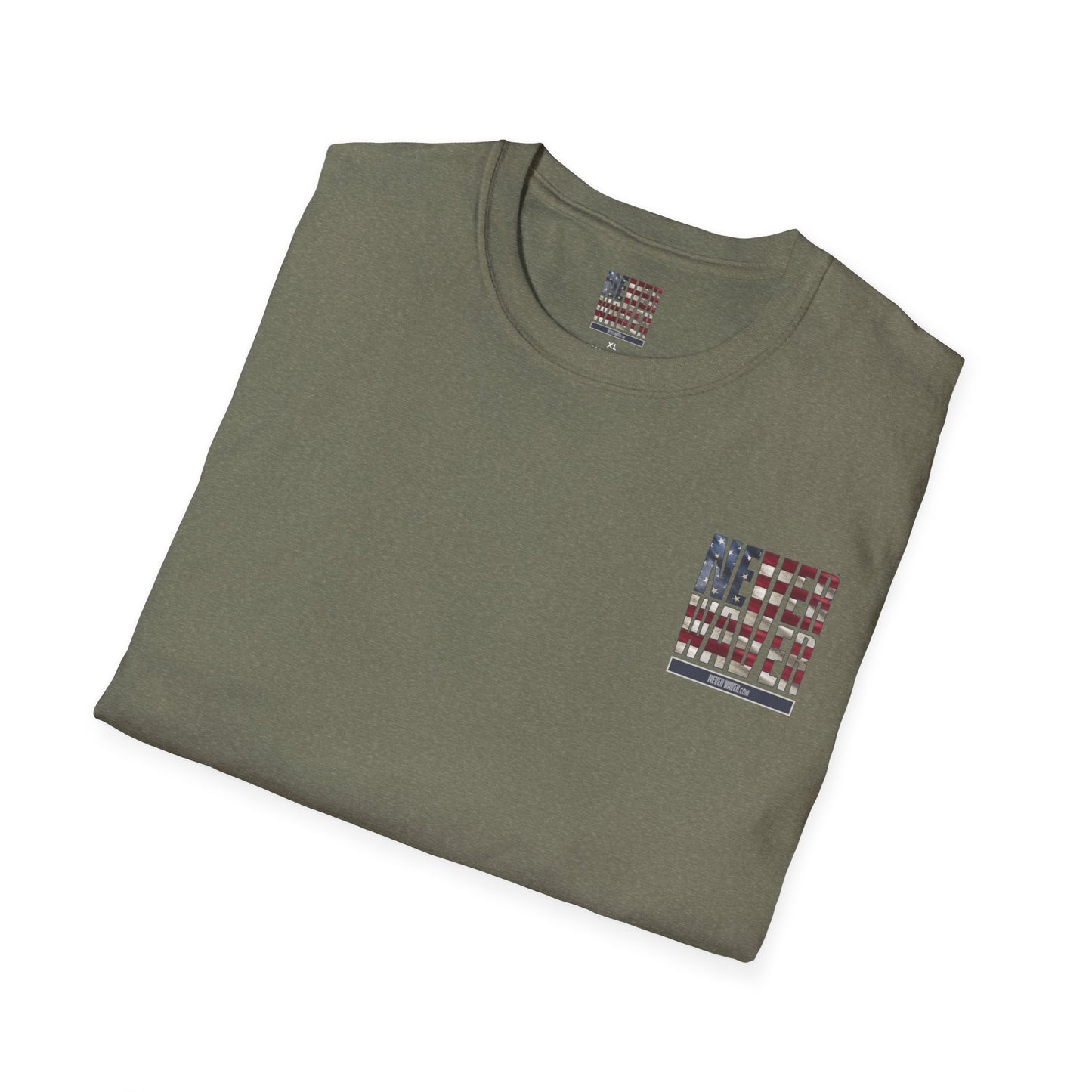 Never Waver Golf Unisex Soft style T-Shirt - Never Waver