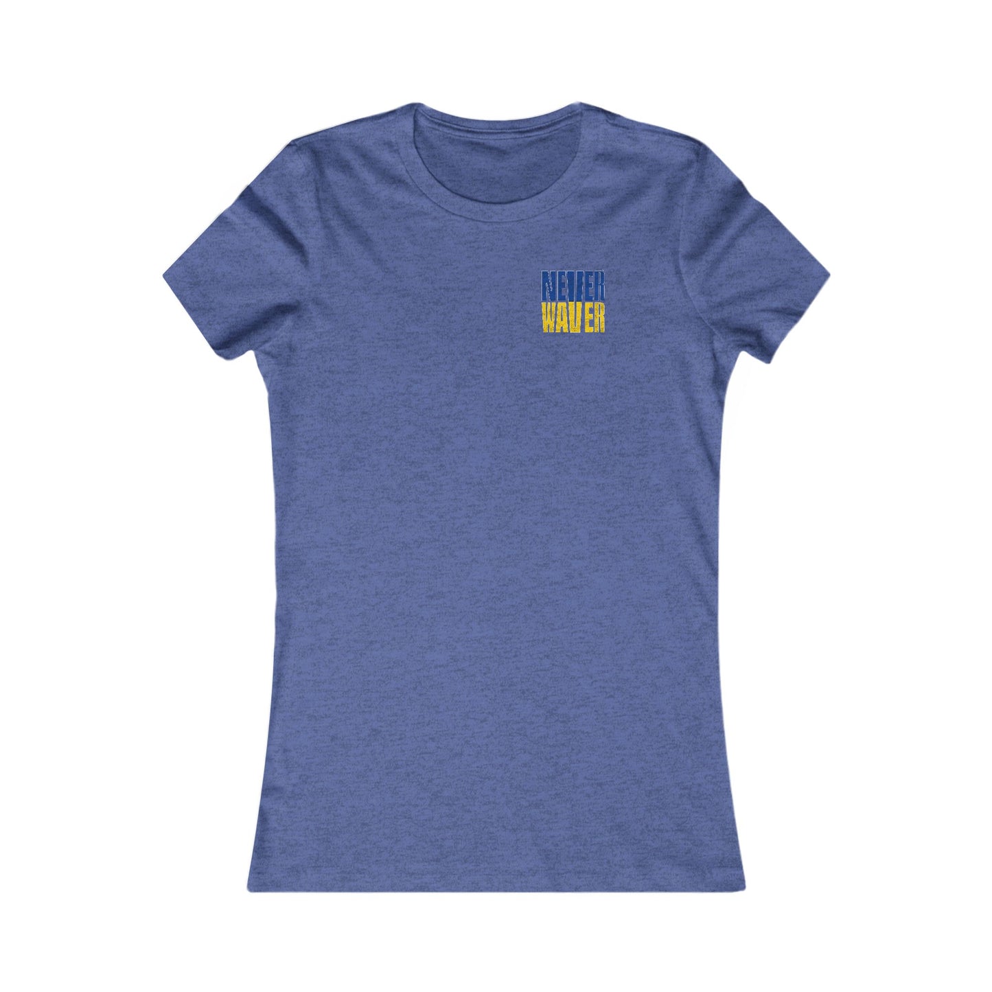 Los Angeles Fans Never Waver W-Leopard Football Women's Favorite Tee