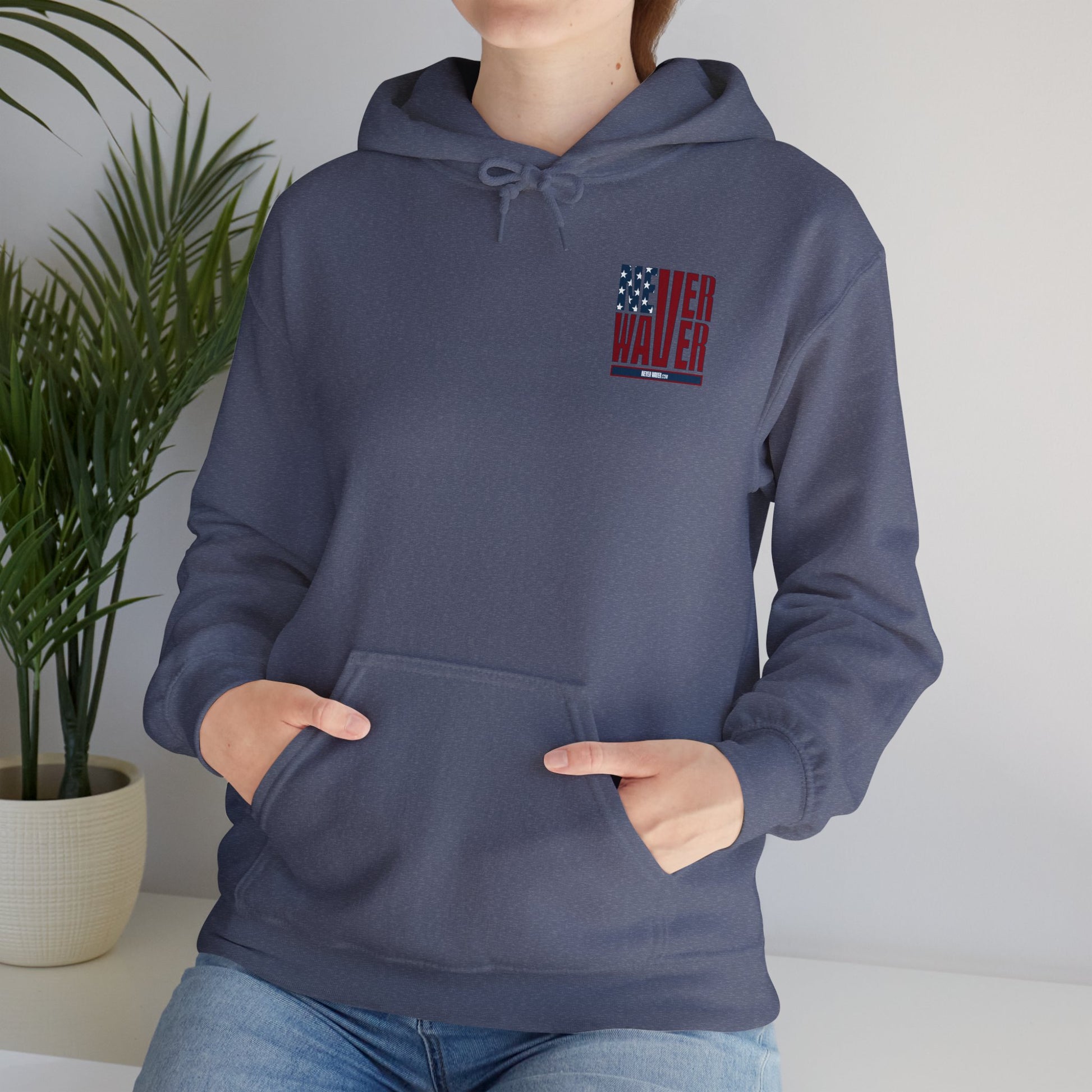 Never Waver Golf Hoodie - Unisex Heavy Blend™ Sweatshirt - Never Waver