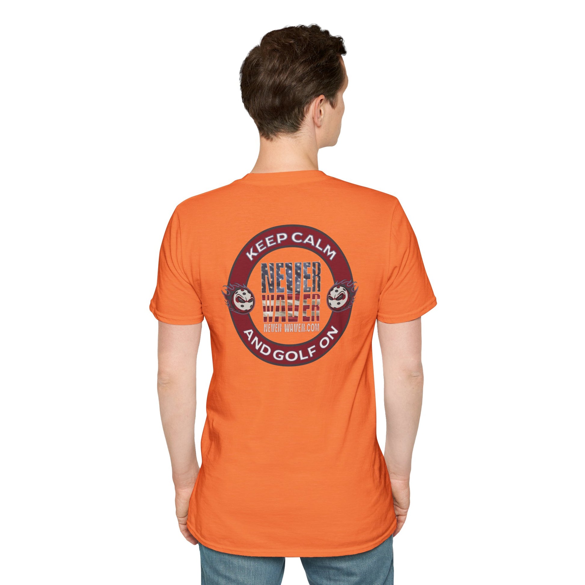 Never Waver Golf Unisex Soft style T-Shirt - Never Waver