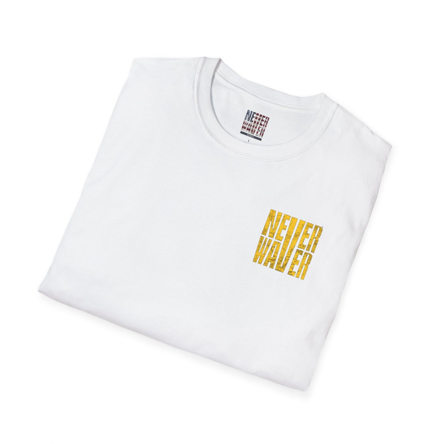 Los Angeles Fans Never Waver Unisex Softstyle T-Shirt - Never Waver