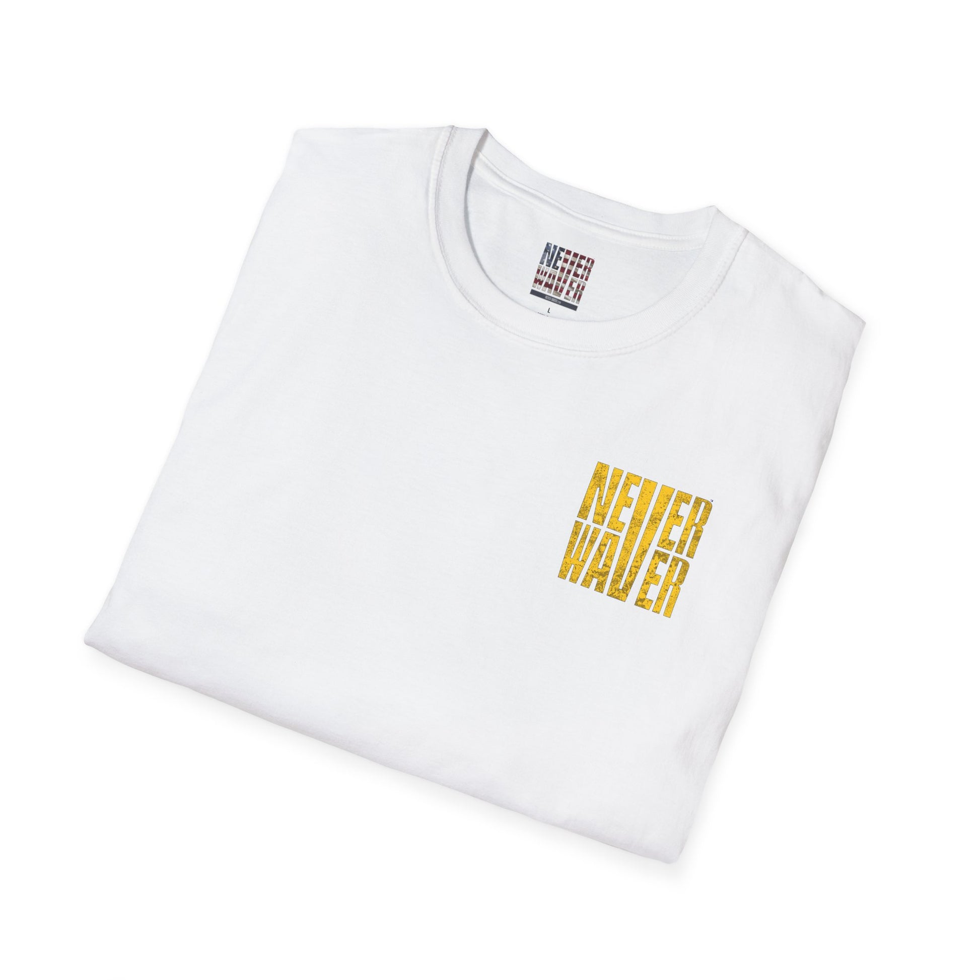 Los Angeles Fans Never Waver Unisex Softstyle T-Shirt - Never Waver