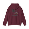 Cancer Awareness Hoodie - Never Waver - Fight, Hope, Strength, Love Tree of Ribbons - Never Waver