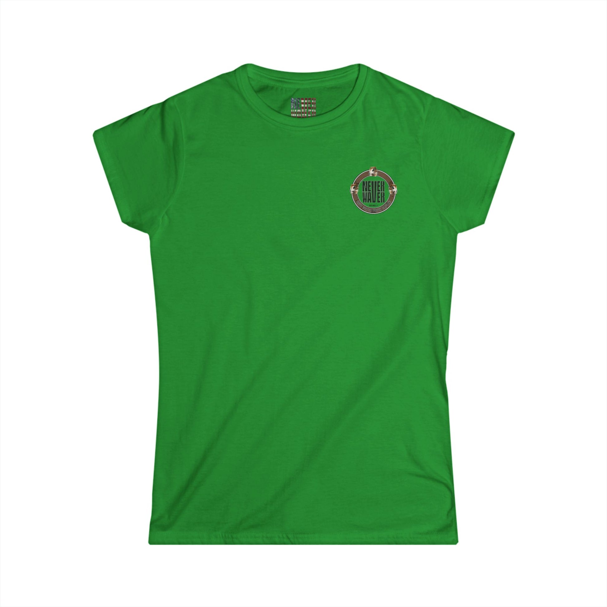 Never Waver Save Water Drink Coffee Women's Soft Style Tee - - Never Waver