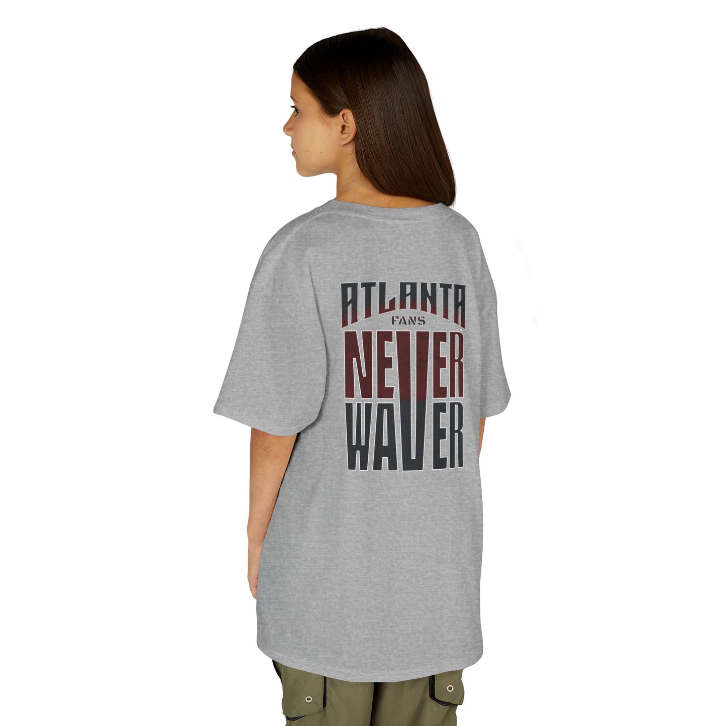 Atlanta Fans Never Waver Kids Heavy Cotton™ Tee - Never Waver