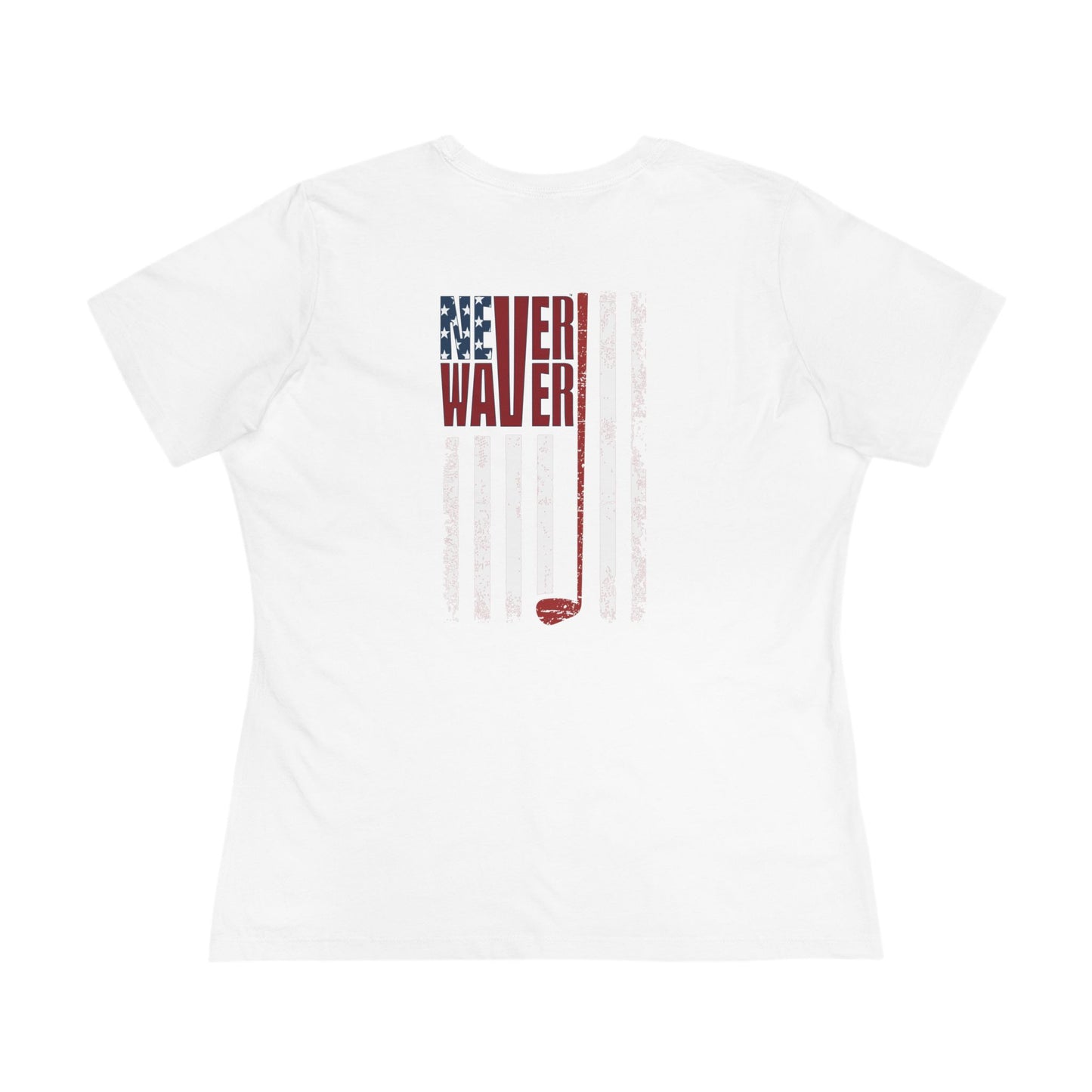 Never Waver Golf Women's Cotton Tee - Never Waver