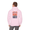 Unisex Heavy Blend™ Hooded Sweatshirt - Denver Fans Never Waver W Leopard Football Motivation - Never Waver