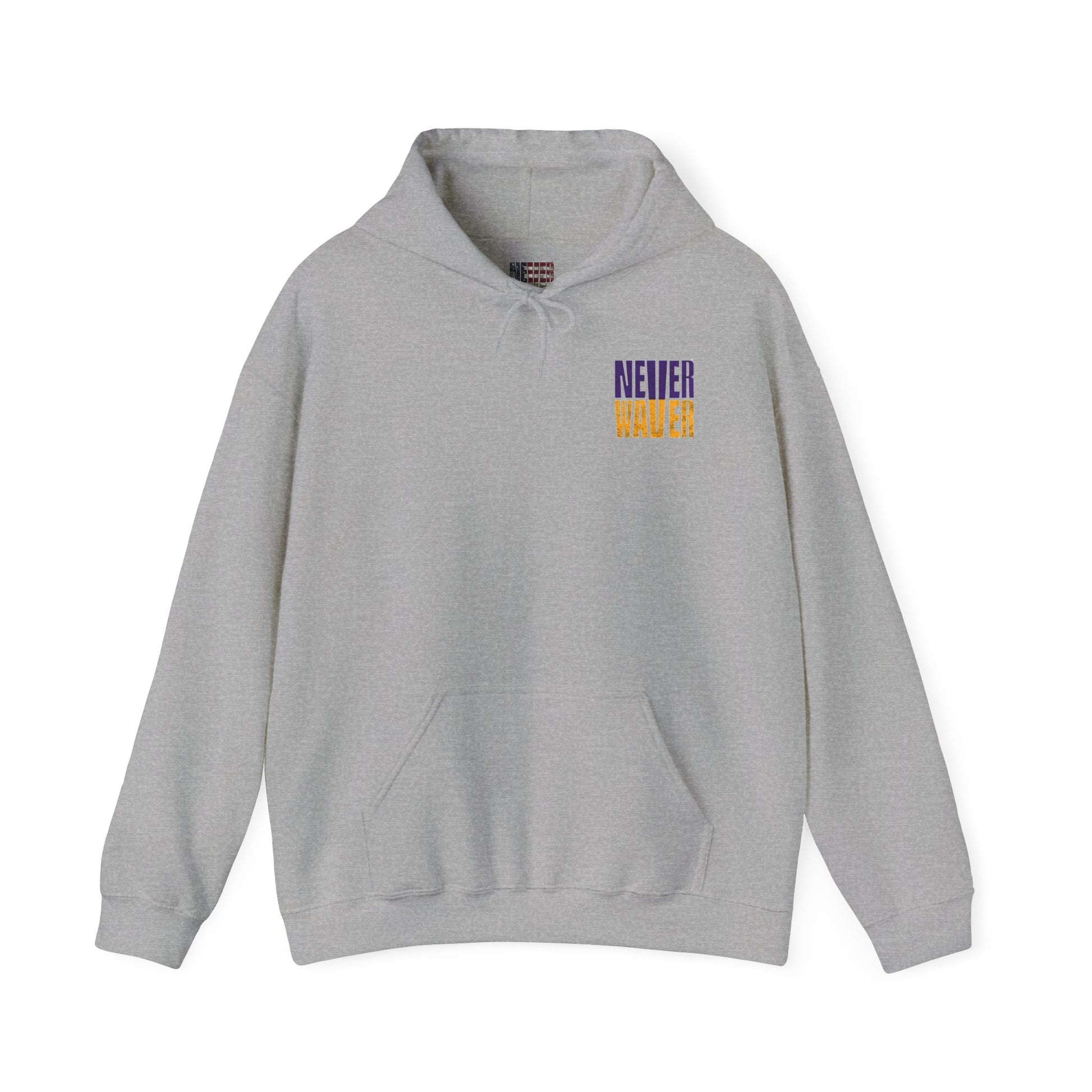 Unisex Heavy Blend™ Hoodie - "Minnesota Fans Never Waver" Design for Comfort and Motivation - Never Waver