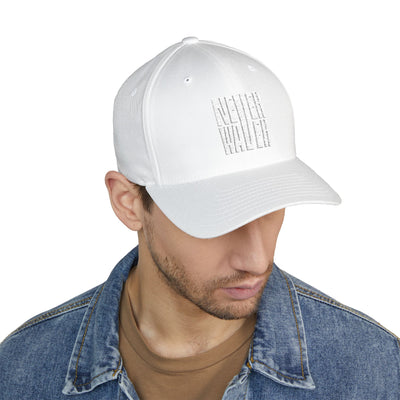 Never Water Structured Cap - Stylish Embroidered Baseball Hat