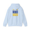 Inspired Unisex Heavy Blend™ Hooded Sweatshirt -Los Angeles Fans NEVER WAVER Graphic - Never Waver