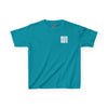 Kids Golf Tee -Never Waver” Jesus a bold, eye-catching design that reflects a steadfast faith and confidence in Christ. - Never Waver