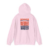 Unisex Heavy Blend™ Hooded Sweatshirt - 'Denver Fans Never Waver' Motivational Design - Never Waver